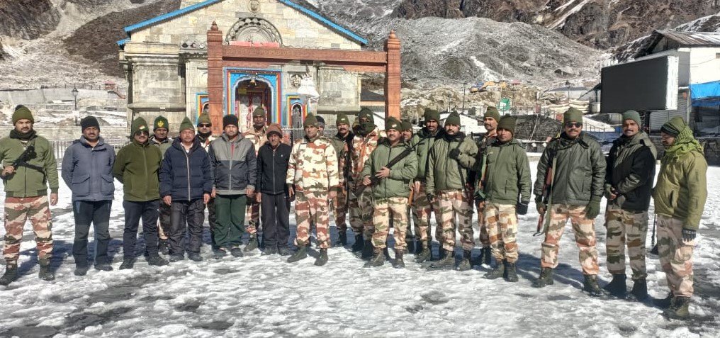 श्री केदारनाथ और बदरीनाथ धाम में सुरक्षा की दृष्टि से आईटीबीपी के जवानों की हुई तैनाती